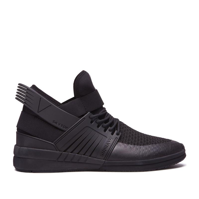 Zapatillas Altas Supra Argentina Hombre - SKYTOP V Negras (NYUCS-3280)